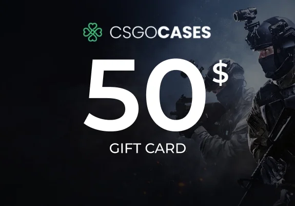 CSGOCases Gift Card 50 USD Key - GLOBAL